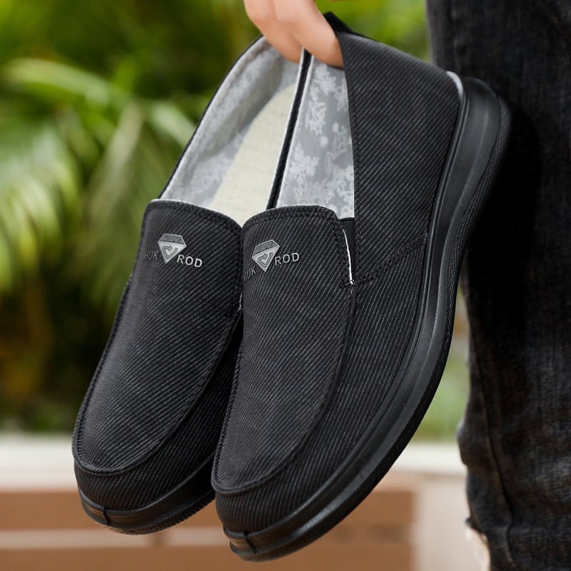 Damen Bequeme Slip-On Freizeitschuhe mit rutschfester Sohle und elastischem Obermaterial