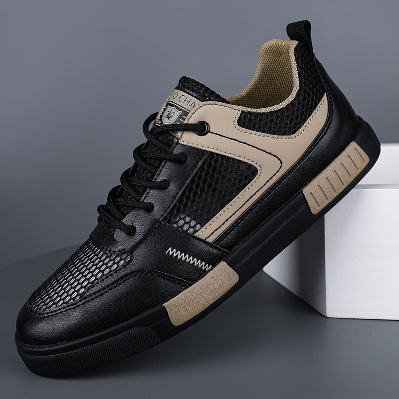 Damen Atmungsaktive Sportsneaker mit elastischem Mesh-Obermaterial und stoßdämpfender Sohle