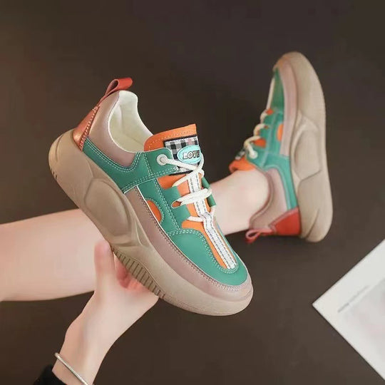 Damen Sportliche Sneakers mit multidimensionalem Profil und atmungsaktiver Oberflächentechnologie R&B