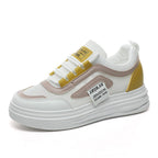 Damen komfortable Sneakers mit atmungsaktive Mesh-Oberfläche und dämpfendem Sohlenprofil R&B