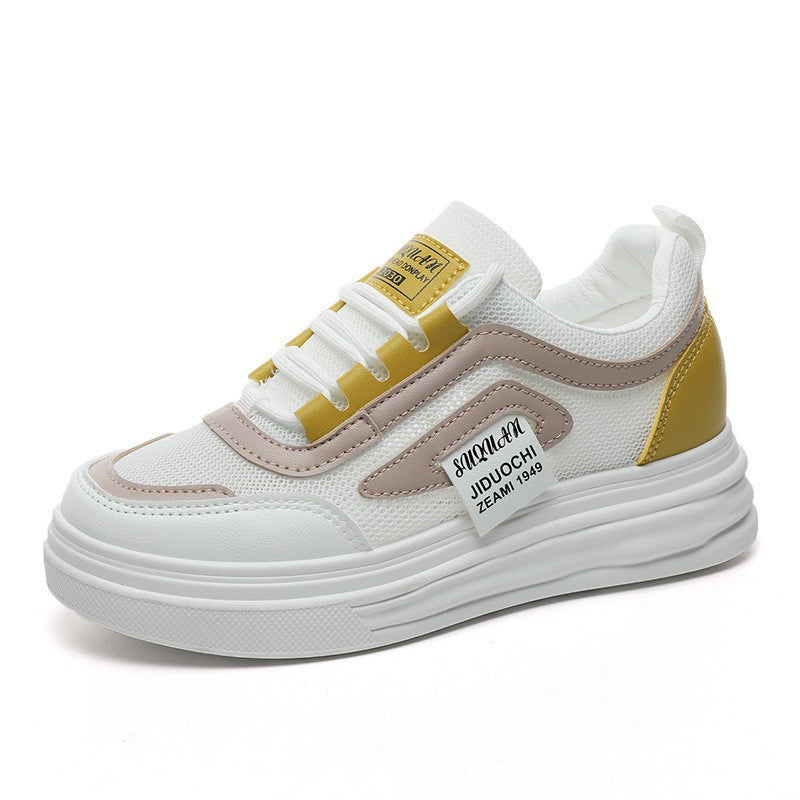 Damen komfortable Sneakers mit atmungsaktive Mesh-Oberfläche und dämpfendem Sohlenprofil R&B