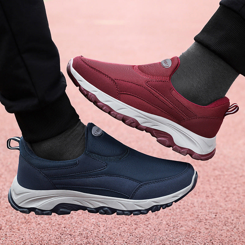 Damen Bequeme Slip-On Sportschuhe mit stoßdämpfender Sohle und flexiblem Obermaterial R&B