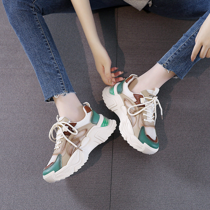 Damen Sportliche Trend Sneakers mit atmungsaktiver Obermaterialstruktur und innovativer Dämpfung R&B