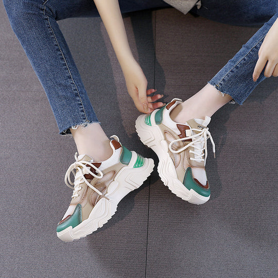 Damen Sportliche Trend Sneakers mit atmungsaktiver Obermaterialstruktur und innovativer Dämpfung R&B