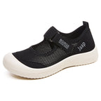 Damen Bequeme Mesh-Schuhe mit Klettverschluss R&B