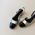 Damen Sling-Pumps mit glänzender Oberfläche und eleganter Fußbettgestaltung R&B