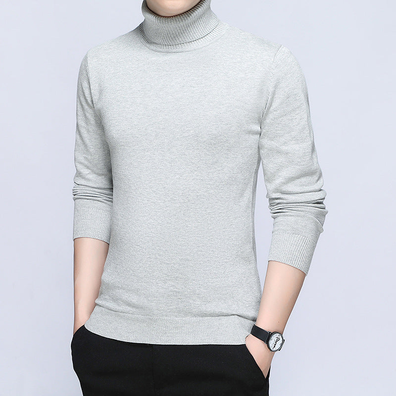 Herren Rollkragenpullover aus hochwertiger, atmungsaktiver Baumwolle R&B