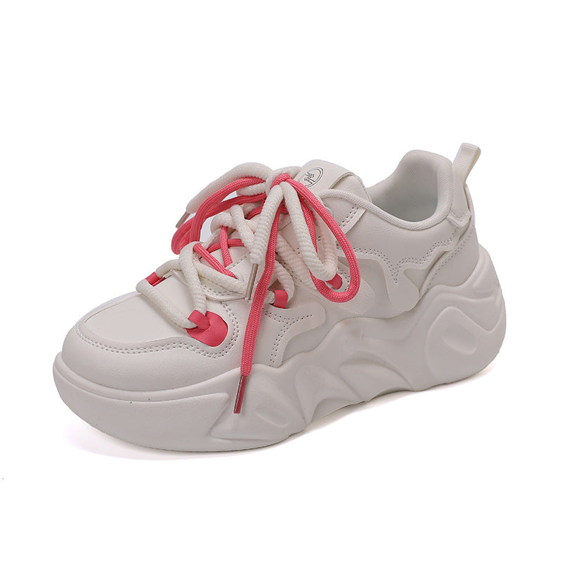 Damen Chunky Sneakers mit innovativem Design und atmungsaktiver Obermaterialstruktur R&B