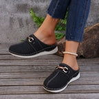 Damen Clogs mit floralem Lochdesign und komfortabler Fußbettgestaltung R&B