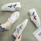 Damen Sportliche Sneaker mit atmungsaktiver Mesh-Oberfläche