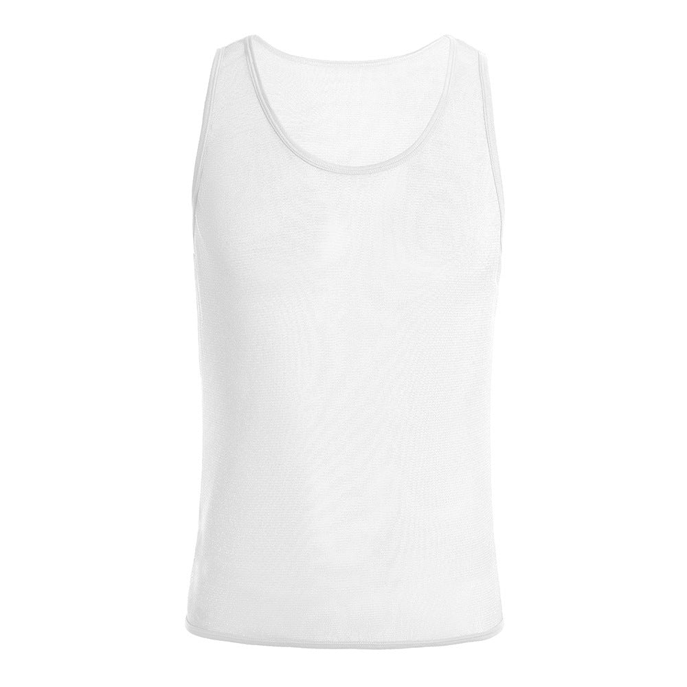 Herren Sportliches Netz-Tanktop R&B