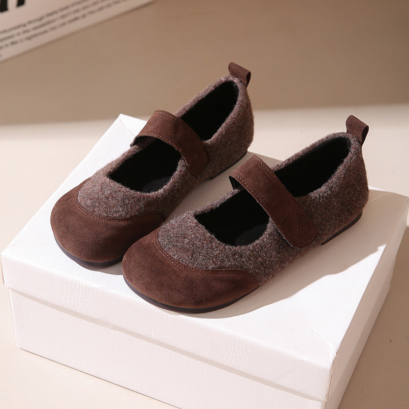 Damen Hausschuhe mit verstellbarem Riemen und weichem Innenfutter R&B