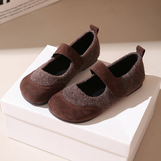 Damen Hausschuhe mit verstellbarem Riemen und weichem Innenfutter R&B