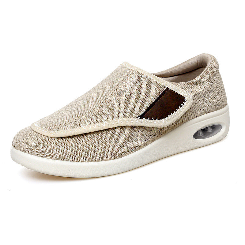 Damen Bequeme Slip-On Fitnessschuhe mit atmungsaktivem Mesh-Obermaterial R&B
