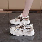Damen Sportliche Sneakers mit atmungsaktiver Mesh-Oberfläche und modischem Design R&B