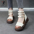Damen Komfortable Sandalen mit innovativem Riemendesign