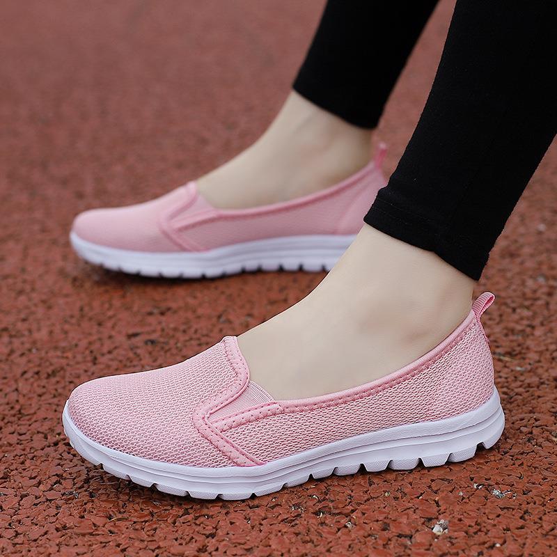 Damen nan leichter atmungsaktiver Slipper mit viskoelastischer Einlegesohle R&B