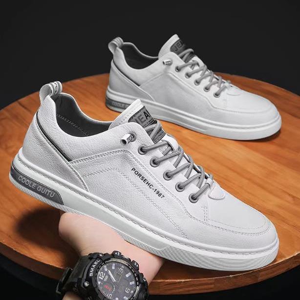 Damen lässige Freizeitschuhe aus hochwertigem Leder R&B