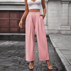 Damen weite Chinohose