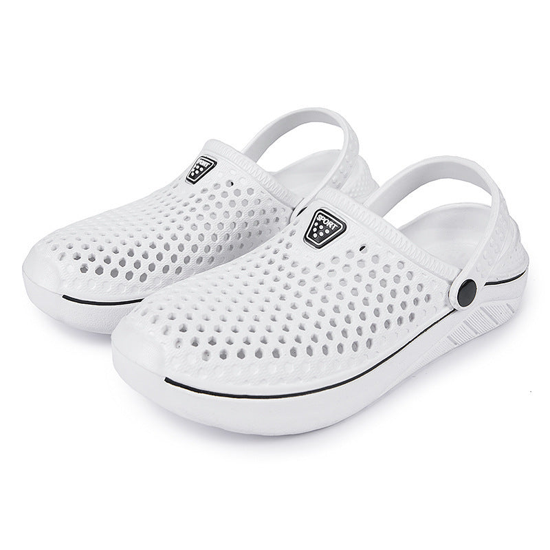 Damen Atmungsaktive Clogs mit rutschfester Sohle und flexiblem Design R&B