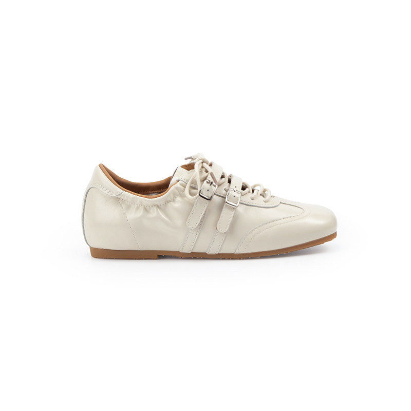 Damen modische Sneakers mit dekorativen Riemen und weichem Innenfutter R&B
