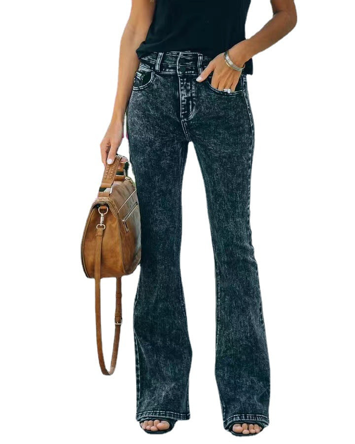Damen Bootcut Jeans R&B