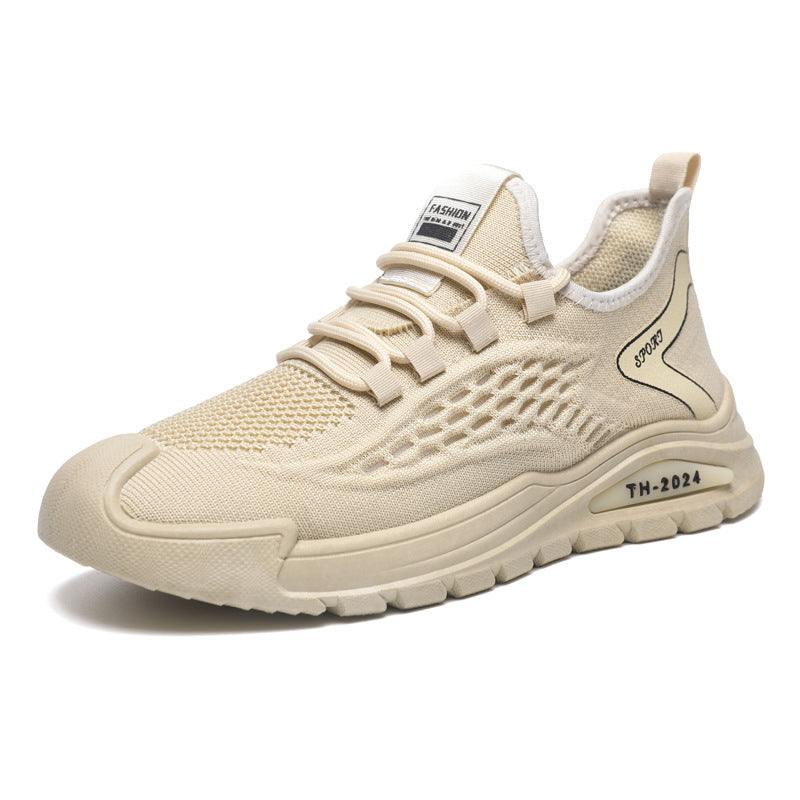 Damen Atmungsaktive Sport-Sneaker mit flexiblem Mesh-Obermaterial und rutschfester Sohle R&B