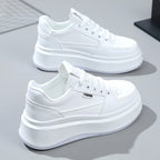 Damen modische Chunky Sneakers mit stabiler Laufsohle und atmungsaktiver Oberflächenstruktur R&B