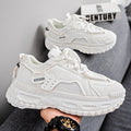 Damen Chunky Sneaker mit atmungsaktiver Mesh-Oberfläche und dämpfender Sohle