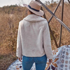 Damen Fleece Jacke im eleganten Look R&B