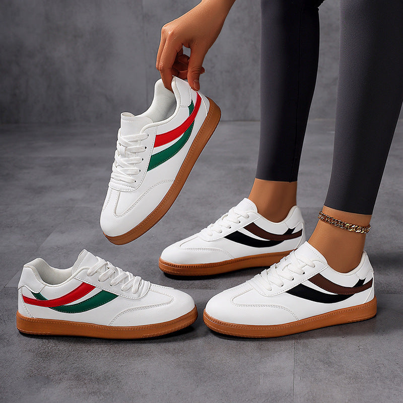 Damen Sneaker mit klassischen Streifen-Design