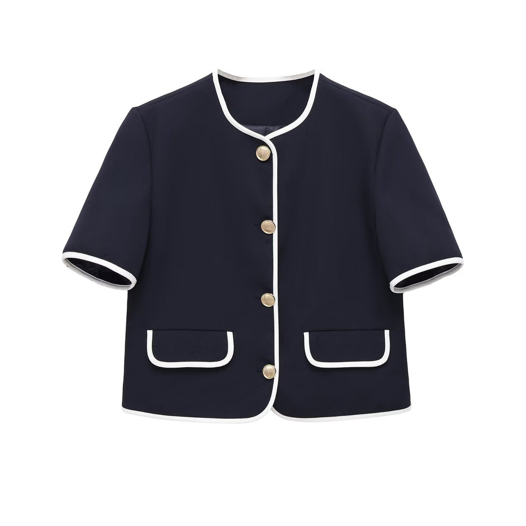 Damen Weit geschnittene Dress-Pants mit elastischem Bund und seitlichen Eingrifftaschen R&B