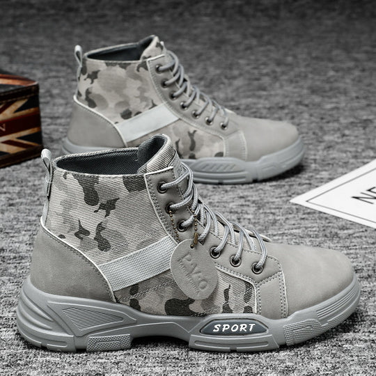 Herren Hochwertige Freizeitstiefel mit robustem Obermaterial R&B