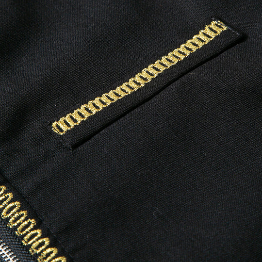 Herren elegantes Tunika-Kleid mit feinen Stickdetails R&B