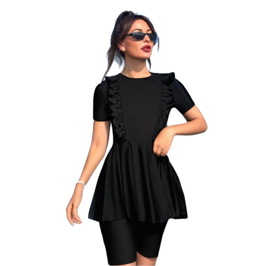 Damen Strandmode mit Rüschendetails R&B
