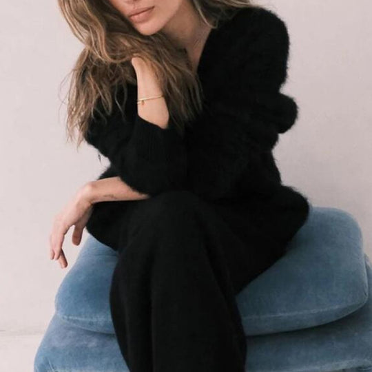 Damen kuscheliger Cardigan R&B