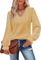 Damen Bluse mit romantischem Schnitt und detailreicher Stickerei R&B