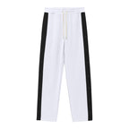 Herren Sportliche Jogginghose mit Druckknopfverschluss und atmungsaktivem Material R&B