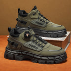 Herren Modische hochliegende Sneakers mit innovativem Verschluss R&B