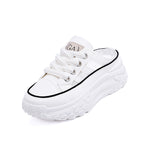 Damen bequeme Slip-On Sneakers mit atmungsaktiver Mesh-Oberfläche und rutschfester Sohle R&B