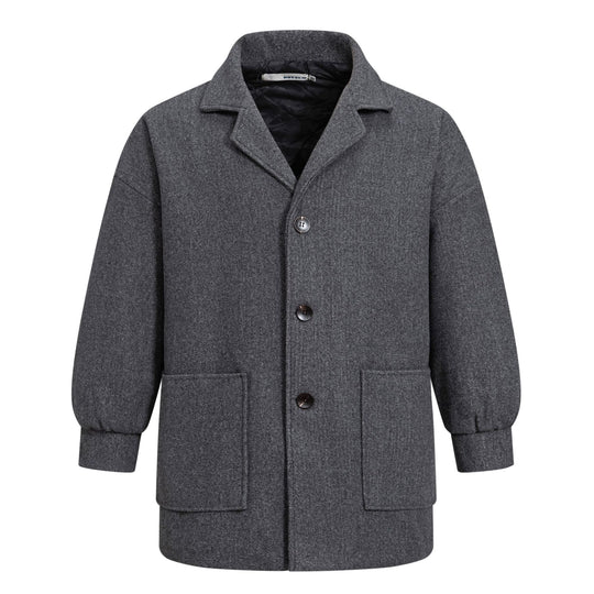 Damen Übergröße Blazerjacke mit komfortabler Passform und praktischen Taschen R&B