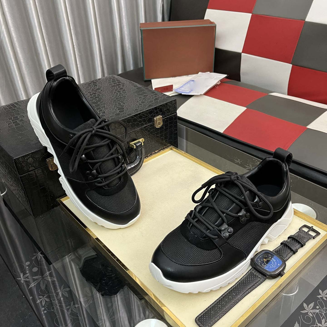 Damen Sportliche Trend Sneakers mit atmungsaktiven Mesh-Details und robustem Design von R&B