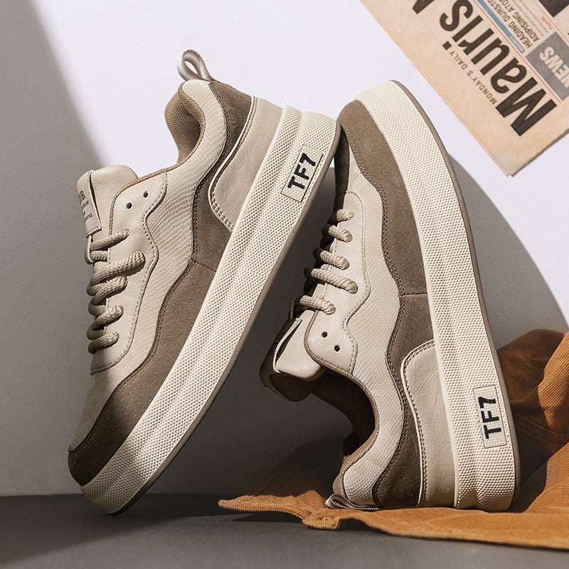 Damen modische Sneakers mit gepolsterter Laufsohle und atmungsaktiver Obermaterialkombination