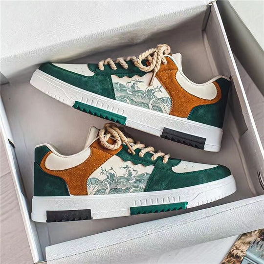 Herren Sportliche Design-Sneaker mit individueller Sohle R&B