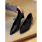 Damen Elegante und bequeme Pumps mit Riemchen