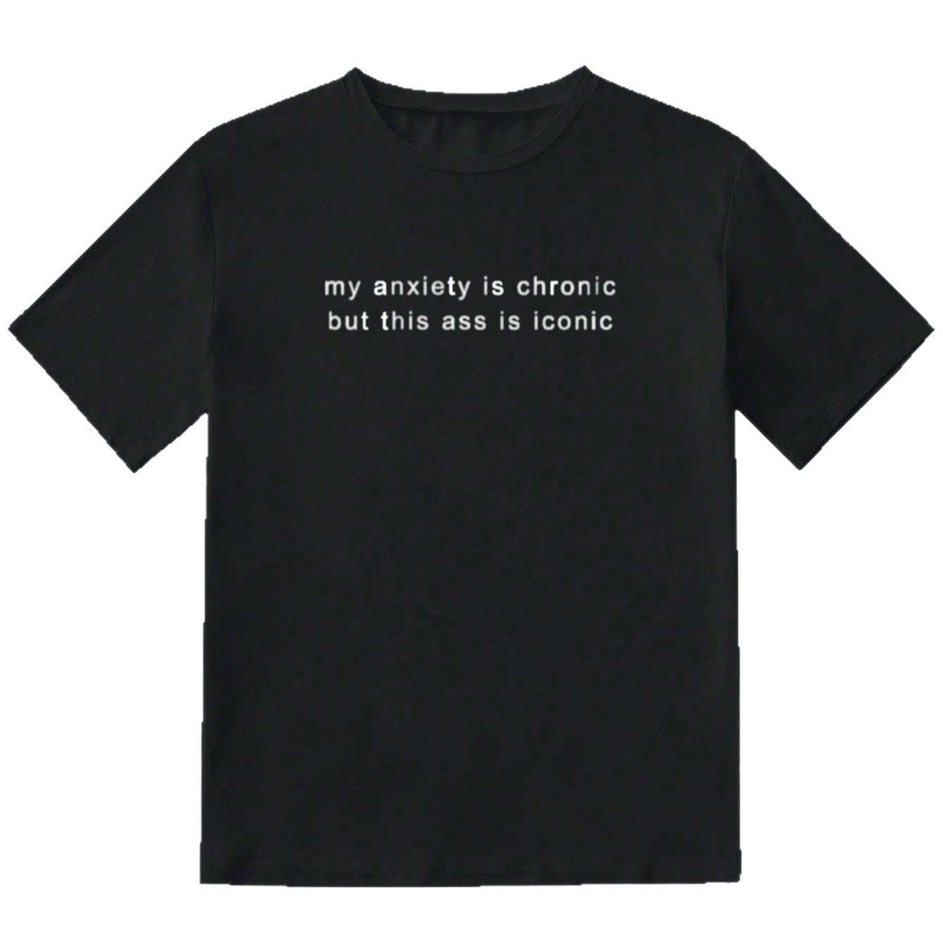 Damen T-Shirt mit kreativem Statement und lässigem Schnitt R&B