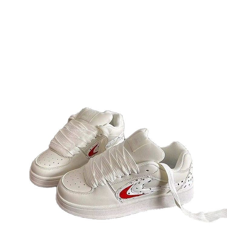 Damen Sportliche Sneakers mit einzigartigen Designelementen