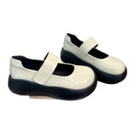 Damen Plateau Schnürschuhe mit praktischem Klettverschluss und trendigem Design R&B