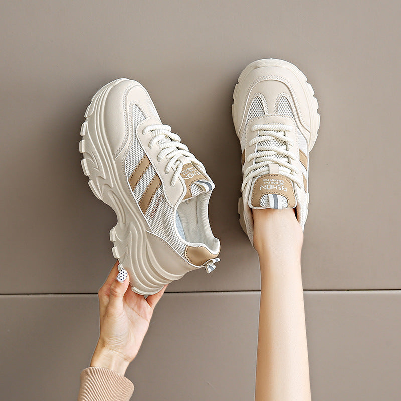 Damen Sportliche Lauf sneakers mit gepolsterter Sohle und atmungsaktivem Obermaterial R&B