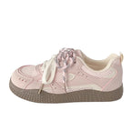 Damen Sportliche Freizeitsneakers mit atmungsaktiver Mesh-Oberfläche R&B